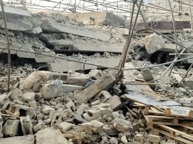 Building Collapse: Death Toll Rises to Six