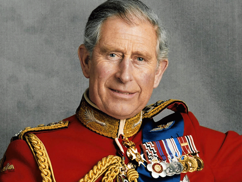 Charles is King