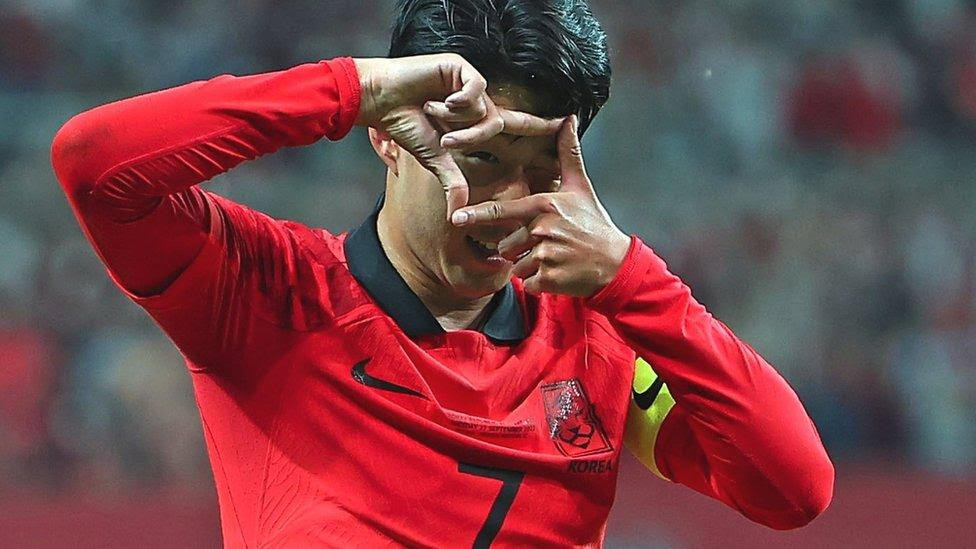S’Korea’s Son Nails Cameroon with First-half Header