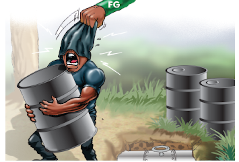 CONFRONTING THE OIL THIEVES